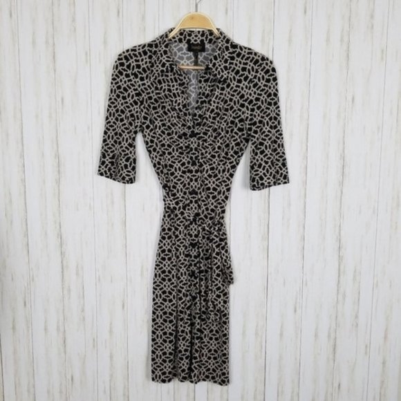 Laundry by Shelli Segal Printed Button Down Dress - Picture 1 of 5